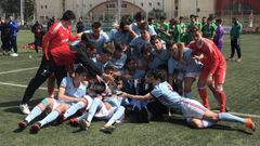 Buen papel de la cantera celeste en los torneos de Semana Santa