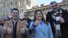 El exdiputado Martn Seco, a la derecha, la pasada semana junto a Gonzalo Caballero.