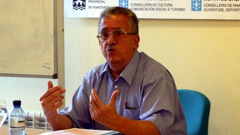 Josep Fontana en Pontevedra, en una imagen de archivo