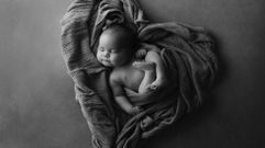 Imagen elegida como mejor fotograf�a de reci�n nacido de Espa�a del 2026, tomada en Mate Estudio