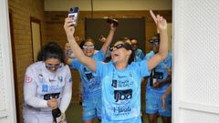 El equipo de Cortegada festej� su brillante t�tulo liguero