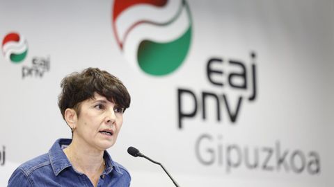 Maribel Vaquero, portavoz parlamentaria del PNV.