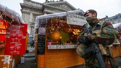 El ej�rcito sigue desplegado en Bruselas.