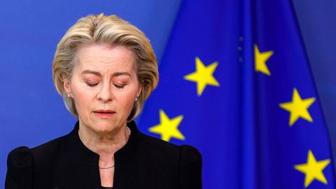 Es un da triste para Europa, dijo Von der Leyen en una declaracin en italiano e ingls, vestida de negro y con semblante apenado.