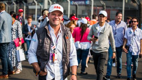 Rubens Barrichello.El piloto brasileño Rubens Barrichello