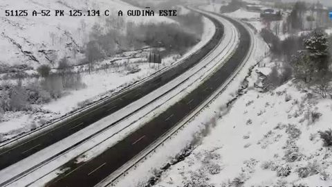 Imagen de la DGT de la A-52 en A Gudi�a