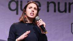 La exministra de Igualdad, Irene Montero, en una imagen de archivo