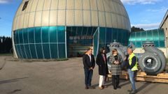 Visita a la depuradora de Maqua