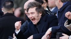 Javier Milei, durante una exposicin ganadera en Buenos Aires el pasado mes de julio