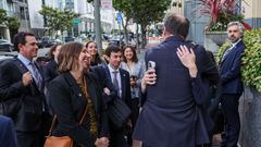 Abogados de la acusaci�n celebran en Oakland el acuerdo millonario con Meta