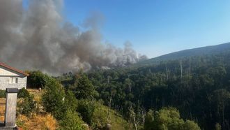 Incendio de Carballeda de Avia.