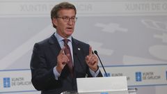 En Directo: Feijoo comparece tras el Consello de la Xunta