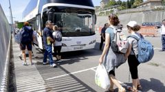 El corte oblig a Renfe a habilitar transportes alternativos por carretera