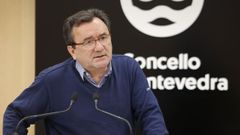 Raimundo Gonzlez, concejal de Economa, avanz el anteproyecto de presupuestos del Concello de Pontevedra para el 2025