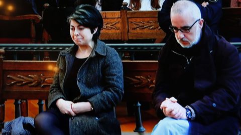 Juicio de apelaci�n del caso Asunta - Alfonso Basterra y Rosario Porto en la sala del Tribunal de Xustiza de Galicia - TSXG