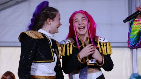 Concurso infantil y familiar de choqueiros en Monte Alto