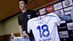 Sa�l en su presentaci�n oficial