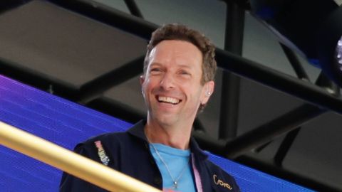 Chris Martin en uno de los conciertos de Coldplay el pasado mes de julio