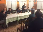 Miembros de Afruval en una asamblea celebrada en febrero