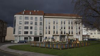 Imagen de los juzgados de Carballo, donde se instruy la causa.