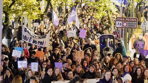 Manifestacin en Ourense
