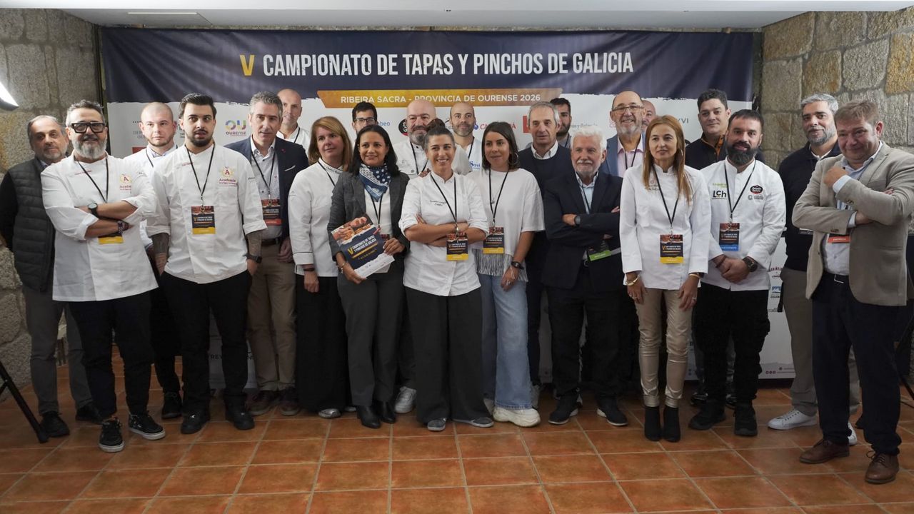 45 profesionales compiten en San Pedro de Rocas por hacer la mejor tapa de Galicia