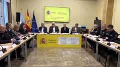 La reunin cont con representantes de las fuerzas de seguridad y de asociaciones vecinales