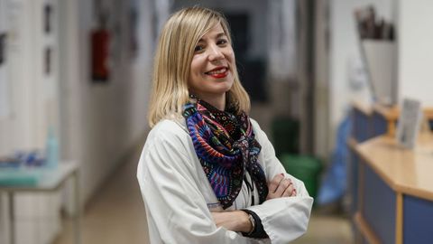 La oncloga Ana Fernndez Montes, del CHUO