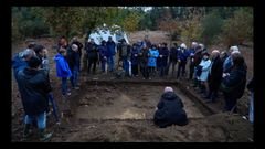 Visita a las excavaciones del Castro da Croa en A Pobra