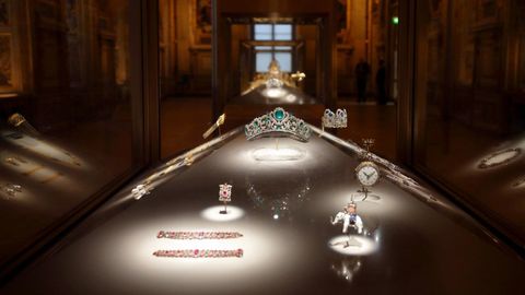 Parte de la colecci�n de la joya de la corona