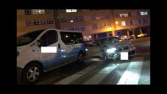 Colisi�n entre dos veh�culos en Ribadeo