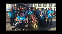 Miembros de la ASCM celebrando los Maios en Nar�n