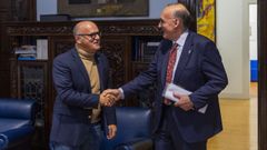 Baltar recibi� a Reigosa en su despacho.