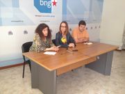 De izquierda a derecha, Goretti Sanmart�n, Raquel Jabares y Paulo Carballada