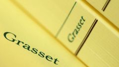 Logo de la editorial Grasset.