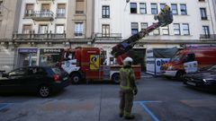 Imagen de archivo de una intervenci�n de los bomberos