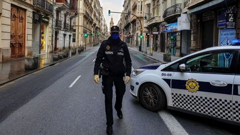Controles policiales durante el estado de alarma