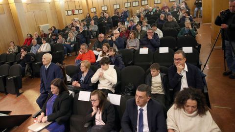 Pleno-acto de entrega de la medalla de hijo predilecto a Domingo Barreiros Lago por su contribucin a la cultura