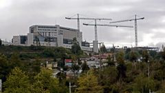 Hospital Montecelo, en Pontevedra, uno de los dos centros que conforman el CHOP