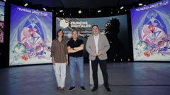 Presentaci�n en el plat� virtual de la Cidade das TIC del congreso Mundos Digitales