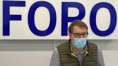 El portavoz de Foro Asturias en la Junta, Adri�n Pumares