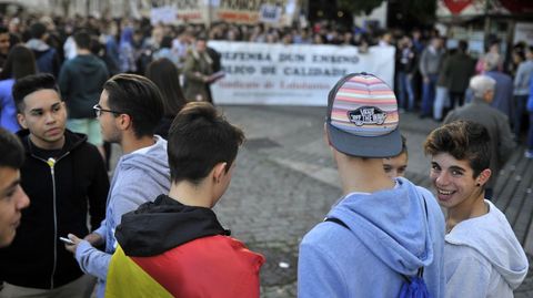 Manifestaci�n en Ferrol
