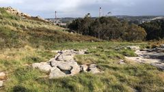 El hallazgo est� situado en una zona alta de Nosti�n