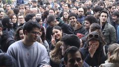 ltimo examen mir en Santiago, el pasado mes de enero