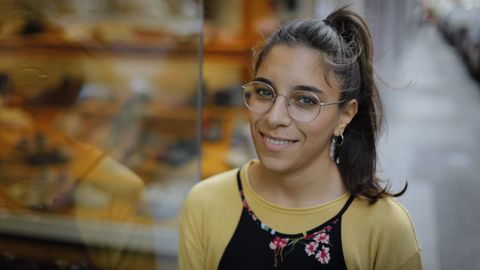 Laura Miyara, periodista argentina que vino hace dos a�os para cursar un m�ster en el �rea.