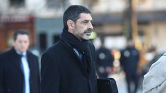 Jos� Luis Trapero, a su llegada a la Audiencia Nacional en febrero del 2018