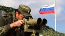 Un militar ruso desplegado en la pen�nsula de Crimea