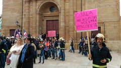 Bomberos de toda Espa�a reivindican a Eloy Palacio