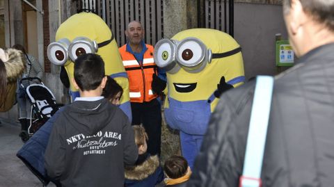 Recepci�n de los Reyes Magos en el Museo Fernando Blanco de Cee