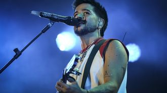 El artista colombiano en una actuaci�n en Tenerife